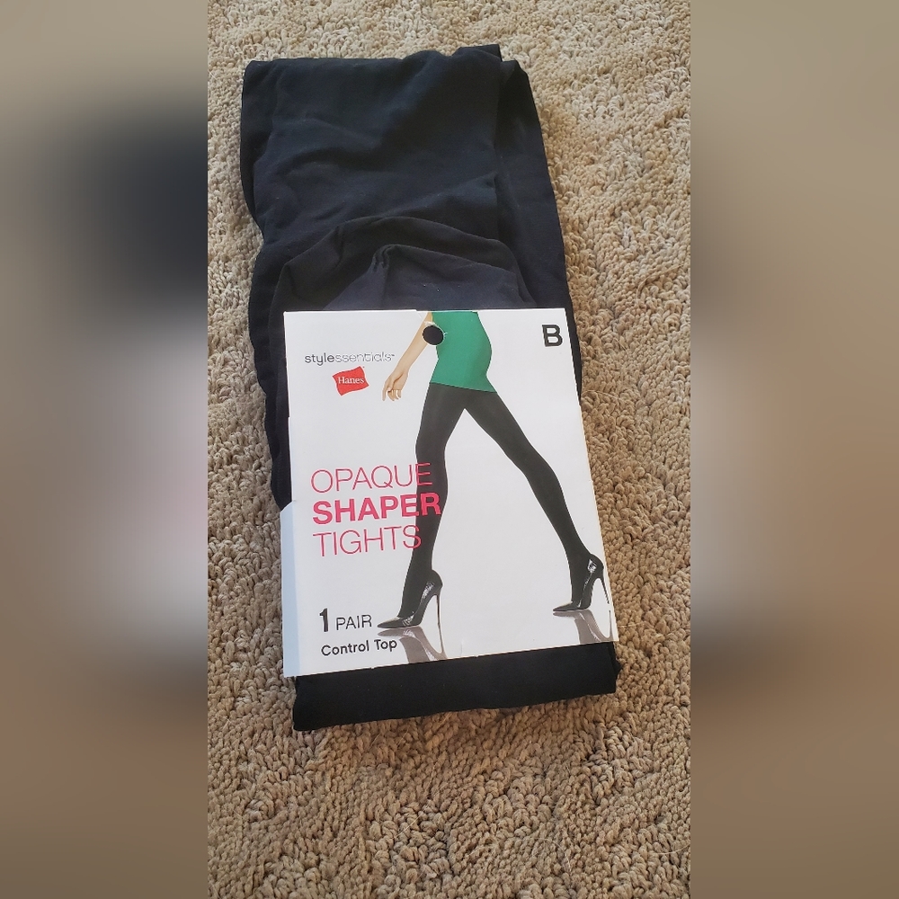 Hanes opaque shaper tights